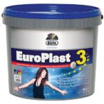 DUFA EURO PLAST 3 matiniai dažai luboms ir sienoms